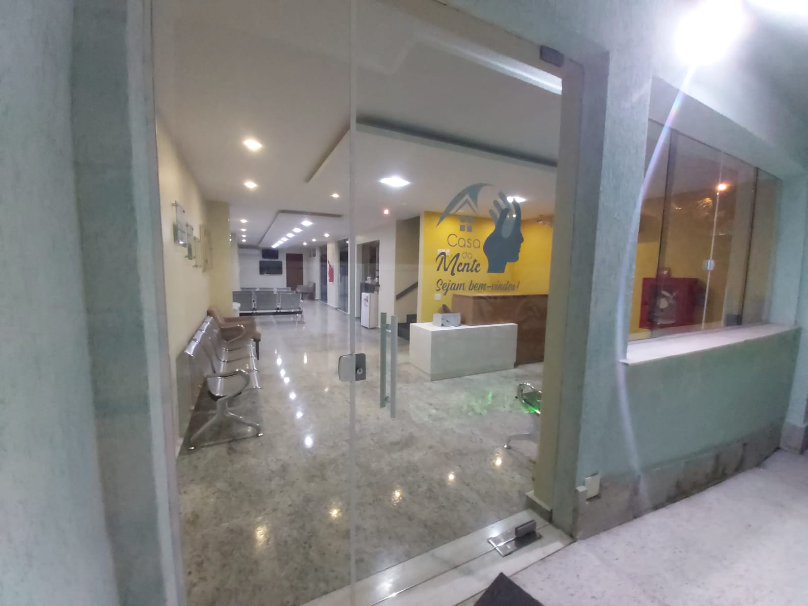 Recepção da Clínica Casa da Mente em Niterói
